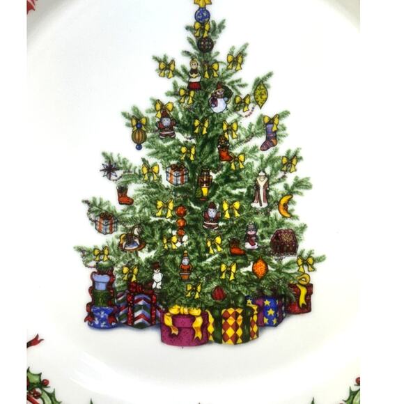 Christopher Radko Traditions Holiday Celebrations Dinnerware 4-PC Place Setting - Picture 4 of 10